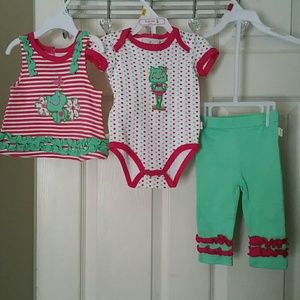 CUTE BABY GIRL 3-PIECE SETS